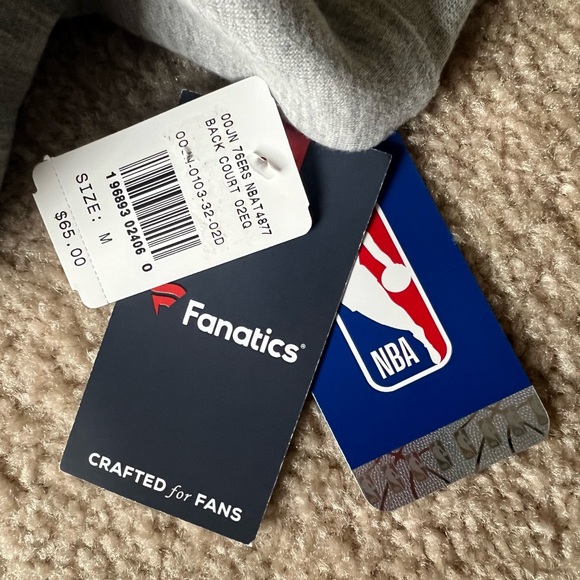 Fanatics Philadelphia 76ers Crewneck Sweatshirt - Picture 6 of 7